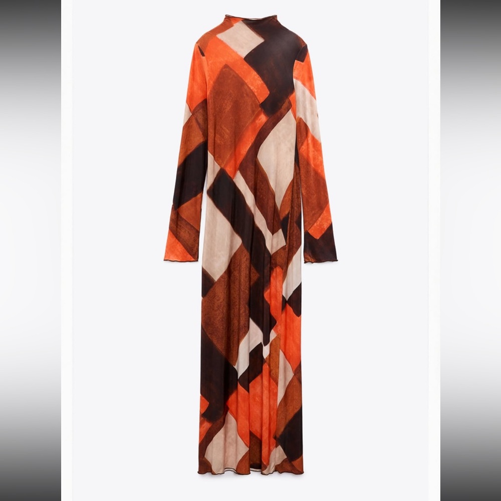 🧡🖤 ZARA dress